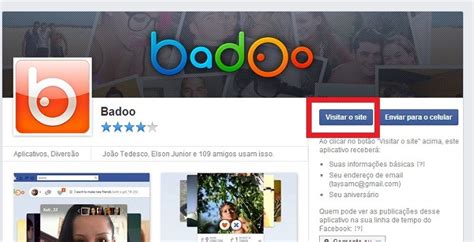 entrar no badoo pelo facebook|Como entrar no Badoo pelo Facebook; veja dica